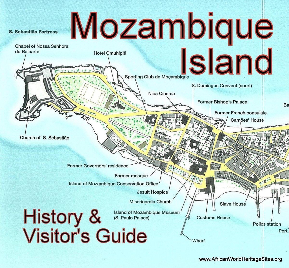 žemėlapis Mozambikas sala